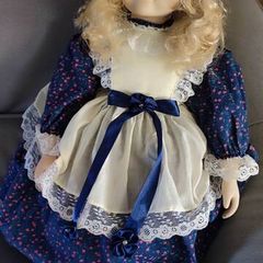 Vintage Large Porcelain Doll