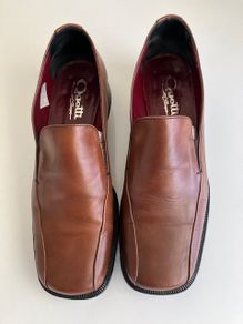 Ogetti by Carl Scarpa Tan Leather Loafers, size 39