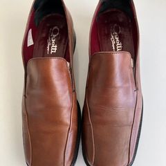 Ogetti by Carl Scarpa Tan Leather Loafers, size 39