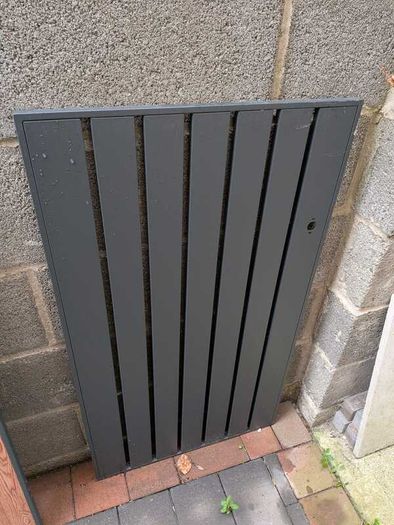 Outdoor Bin Storage Doors