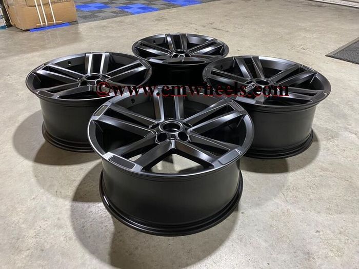 20" Inch Cantera Style Alloy Wheels VW T6 T5 Transporter Amarok 5x120 65.1 Black