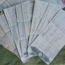 Collection of 18 Vintage Irish Cheques Image 3