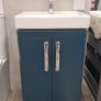 Vanity unit, 500mm, Oxford blue Image 2