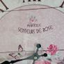 Rose wall clock Image 3