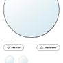Ikea Lindbyn Black Mirror -110cm Image 2