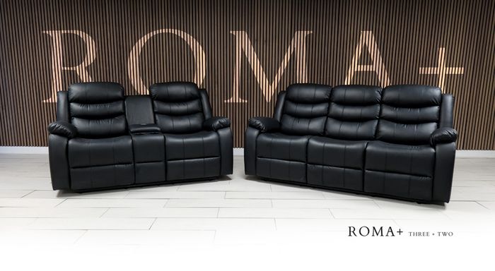 3+2 Roma Plus Wireless Charging Recliner Sofa Set