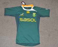 Springboks South Africa Player Fit Rugby Jersey Shirt 2009 Lions Series Rare New Free Post