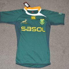 Springboks South Africa Player Fit Rugby Jersey Shirt 2009 Lions Series Rare New Free Post