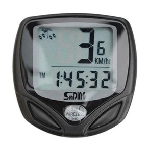 Wireless LCD Cycle Computer Odometer Cycling Bike Bicycle Speedometer Waterproof