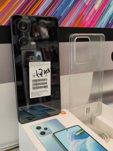 Xiaomi Redmi Note 12 Pro 5G 128GB (6+2) GB RAM Midnight Black Dual Sim Unlocked Android Smartphone (Like New)