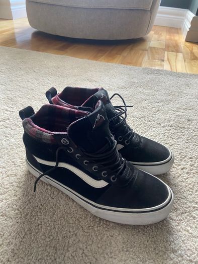 Vans high-top trainers size 8
