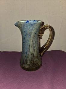 Hand Blown Glass Pitcher