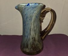 Hand Blown Glass Pitcher