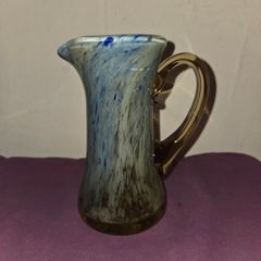 Hand Blown Glass Pitcher