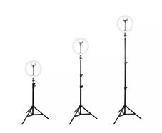 KSIX Light Ring, Adjustable 1,60 m tripod, 3 temperatures, 10 light intensities, 1.000 lumens