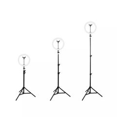 KSIX Light Ring, Adjustable 1,60 m tripod, 3 temperatures, 10 light intensities, 1.000 lumens
