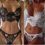 Eyelash Black lace Lingerie Image 8