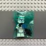 lego star wars sw1315 Clone Trooper Captain Rex, 501st Legion (Phase 2) minifigure- Blue Cloth Pauldron, Rangefinder, Printed White Arms Image 3