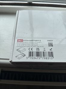Dkt Ftth Battery 2 Backup Unit 1 Hour 30w 3x Usb-c  Brand New