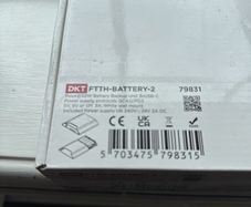 Dkt Ftth Battery 2 Backup Unit 1 Hour 30w 3x Usb-c  Brand New
