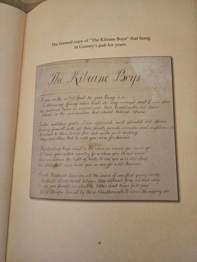 The Kilrane Boys. A Co Wexford Emigration Ballad 1844. By Paddy Barry. Large Volume Paperback In Good Condition.  See Photos For Same.