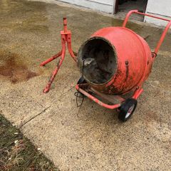 cement mixer