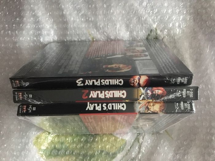 Childs Play 1-2-3  .4K UHD Set Collectors Editions Dolby Vision Dolby Atmos