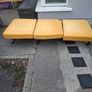 single metal bed rolls up to futon Image 3