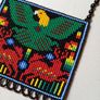 Beaded necklace with black agates Image 6