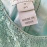 Beautiful Monsoon mint green sequin dress age 11 Image 5
