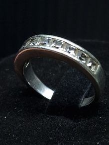 Sterling Silver 925 Stone Set Ring