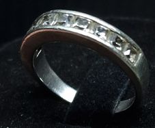 Sterling Silver 925 Stone Set Ring