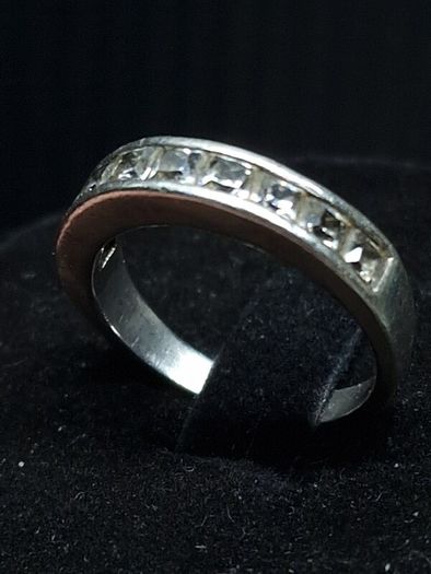 Sterling Silver 925 Stone Set Ring