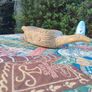 19th Century Polynesian Sea turtle carved canoe Image 4