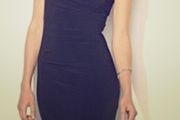 Lauren Ralph Lauren dress midnight blue with open back. Square neck, sequin lace cap sleeves,ruching, open back, concealed side zip closure. In great condition-only worn once.