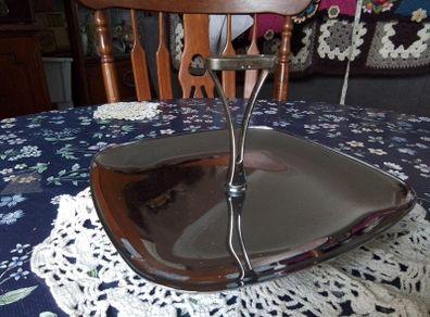Stainless Steele Serving Plate