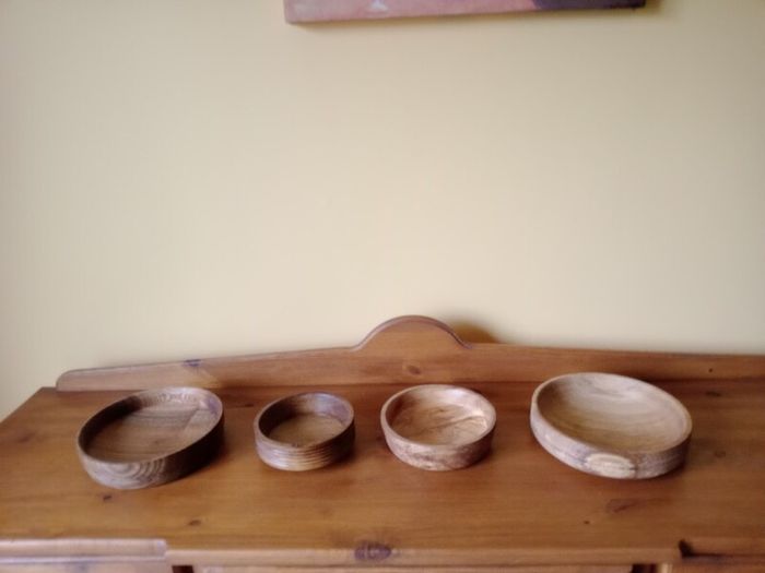 Wood Turning Bowls (4)/reduced For Quick Sale!!