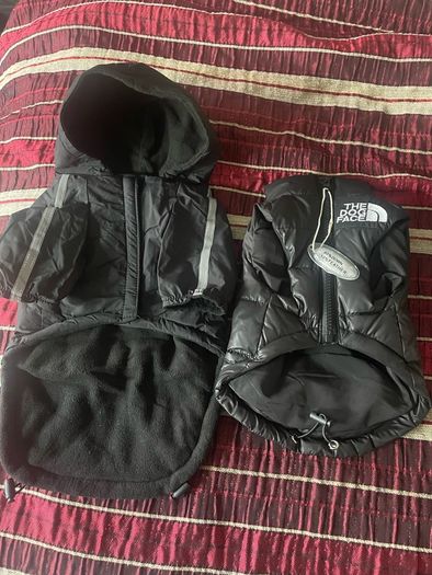 Dog raincoat and waistcoat