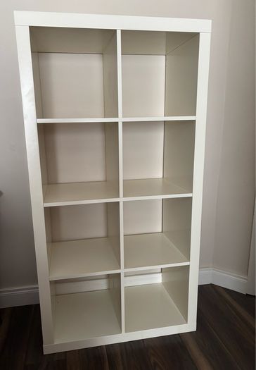 Ikea Kallax 2x4 Storage including baskets
