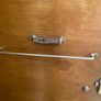 Mid century dressing table, ladies wardrobe, gents wardrobe and double bed. Image 9