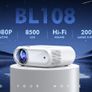 Projector, Phone Projector [2022 Upgraded] Native 1080p With 8500 Lux, Home Theater Movie Projector Supports Hdmi/ Usb/ Vga/ Av/ 3.5mm Audio Image 4