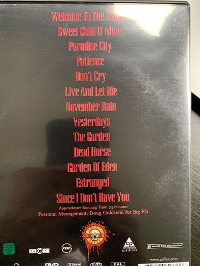 Guns n roses welcome to the videos