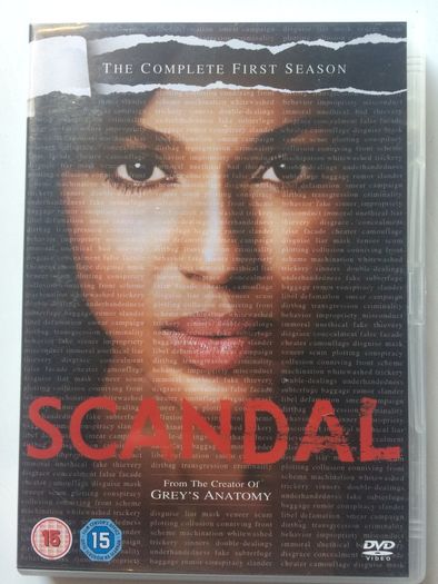 Scandal - Season 1 (2012) [DVD TV Boxsets]