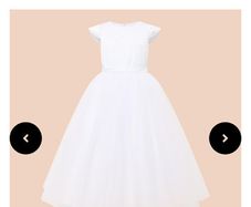 Communion dress and accessories