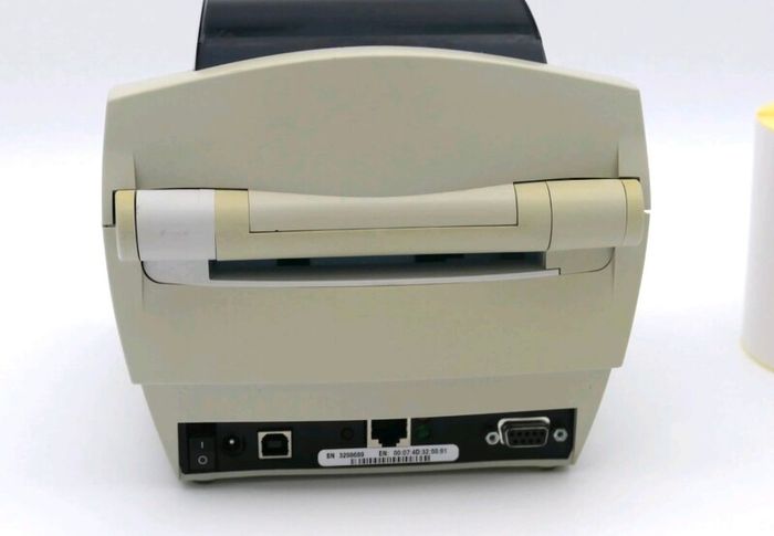 Zebra LP2844Z thermal label printer + 500 labels , spare head & roller buckels+ gear