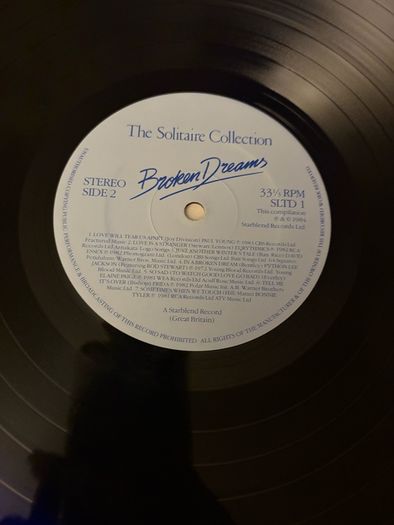 Broken Dreams 28 Heartbreaking Love Songs 1984 Double Vinyl LP