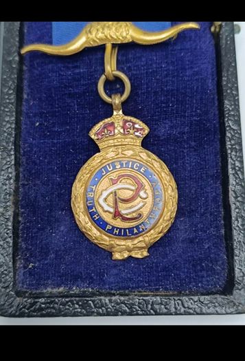 RAOB Gilt & Enamel Medal