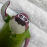 Monsters University Disney Pixar Don Carlton Cake Topper Figure Approx. 7 cm. Used Please see photos Image 4
