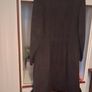 1960s Vintage Suede Brown Coat with mink fur trim (Dun Laoghaire) Image 4