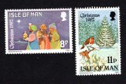 1982 Isle of Man Christmas Commemorative Stamp Mint Never Hinged (MNH)
